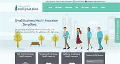 Desktop Screenshot of nysmallgroupplans.com